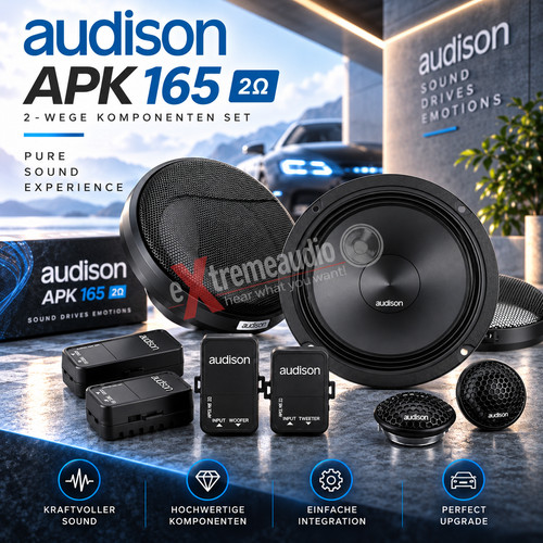 Audison apk 165 ohm kit - kit, 2way